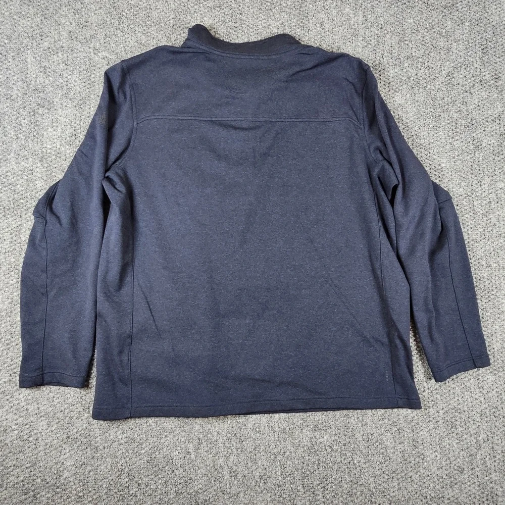The North Face Mens XXL Navy Blue 1/4 Zip‎ Fleece Pullover Sweatshirt